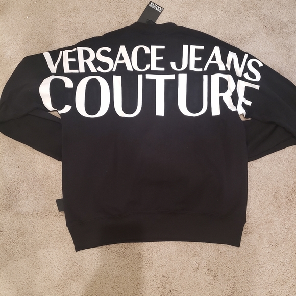 Versace mens Sweatshirt  lg - Picture 1 of 8